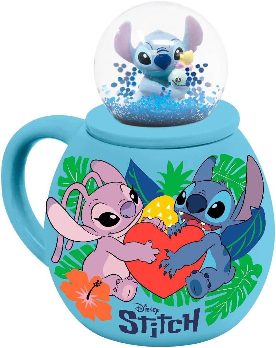 Mug lilo stitch love snowglobe
